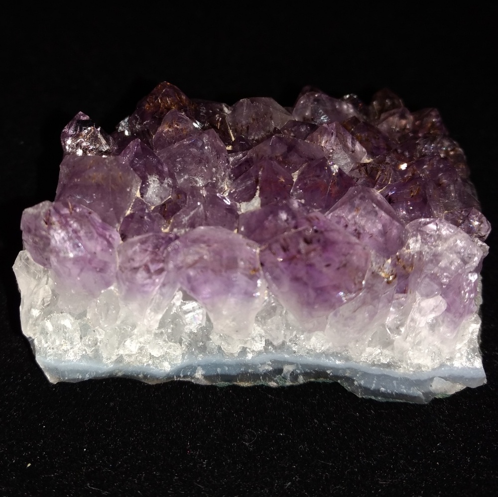 Natural Amethyst Geode Fragment w/ inclusions